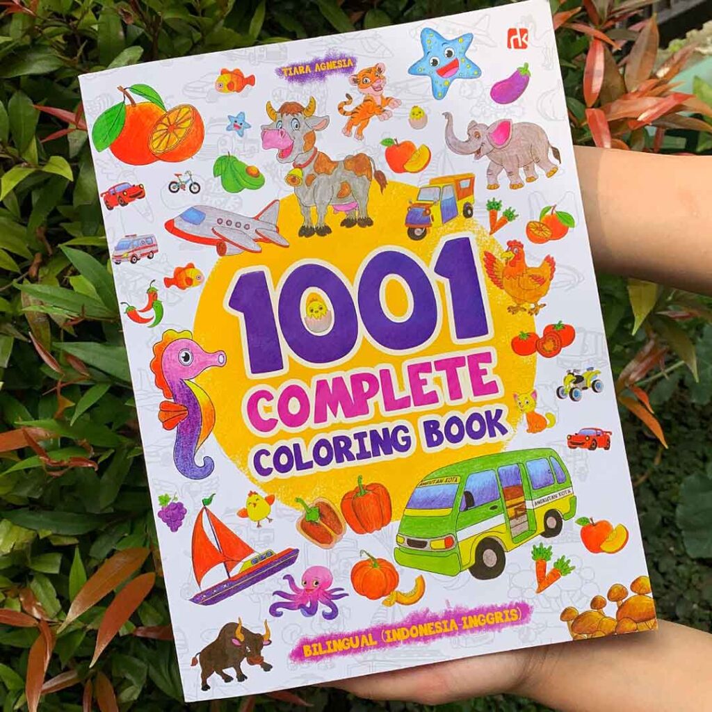 1001 COmplete Coloring Book