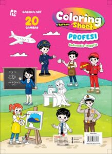 Coloring Sheet Profesi