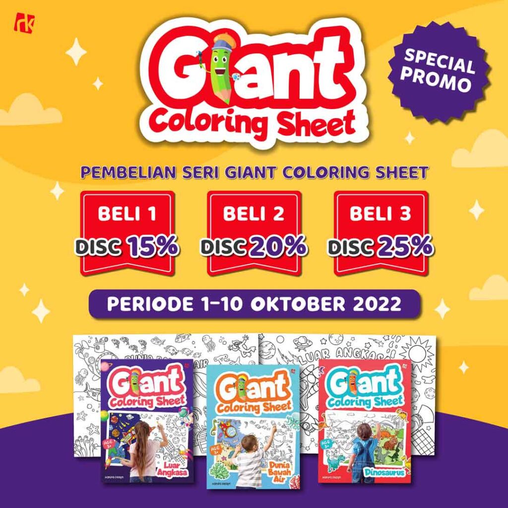 Pop-Up-Special-Promo Giant Coloring Sheet