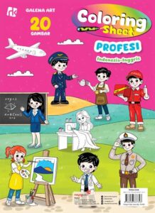 Coloring Sheet Profesi
