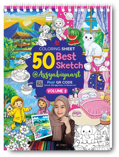 Coloring Sheet 50 Best Sketch Volume 2